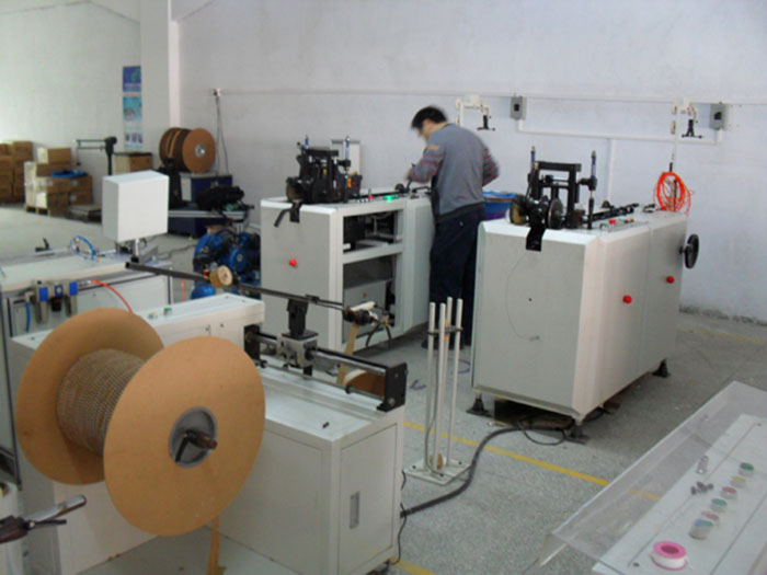 Wire binding machine assembly workshop