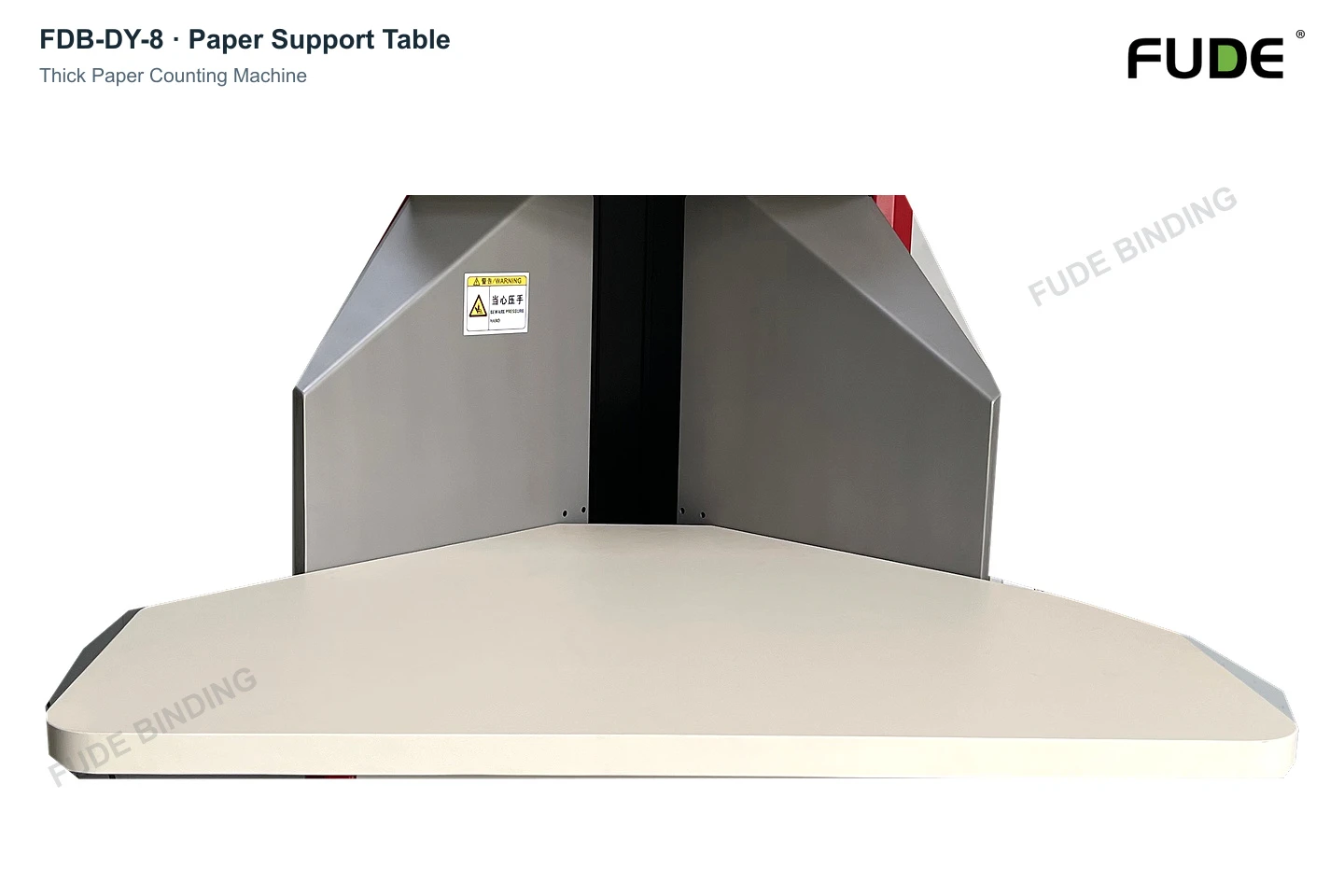 product-1-1 FDB-DY-8 Paper Support Table. Front support table and the surrounding paper loading area.